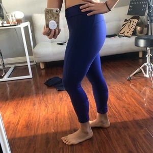 Under Amour Purple Capri Leggings Small